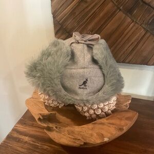 Kangol   Kids Wool Hat/ Ushanka , Color Gray, Size M